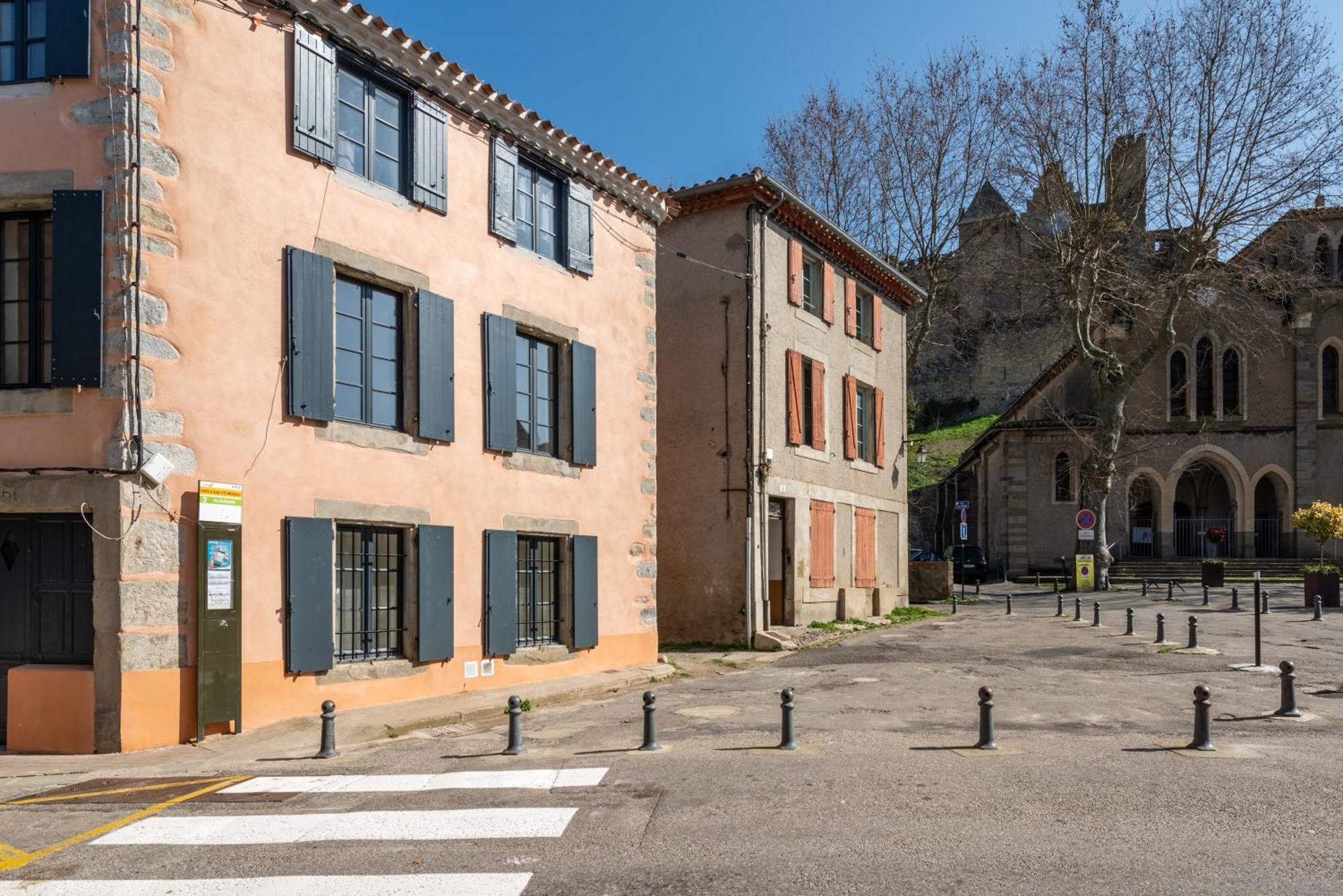 Les Gites De Laure - L'Or Blanc, Appartement Avec Vue Sur Le Chateau, Climatisation, Netflix, A 160 M De La Cite Medievale Каркассон Экстерьер фото